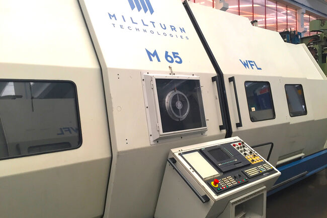 Rivendita Tornio multitasking WFL MILLTURN M65 usato